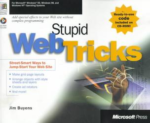 Stupid Web Tricks by Jim Buyens (1998, Package)