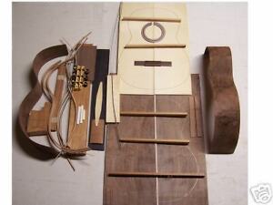 Details about CLASSICAL GUITAR CUSTOM DIY KIT ALL SOLID WOOD SPRUCE 