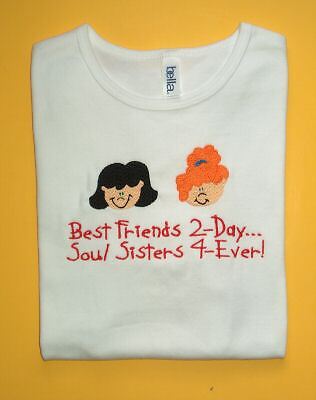 Personalized BFF BEST FRIENDS FOREVER Boy or Girl Shirt  
