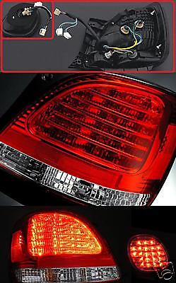 JDM Clear Red LED Tail lights Trunk Lamps for Lexus GS300 JZS160R