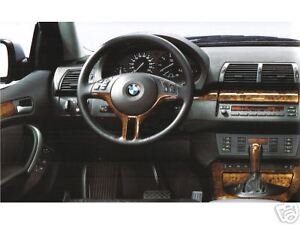 Is the wood trim in my bmw real