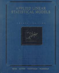 Applied Linear Statistical Models by Chris J. Nachtsheim, Christopher J. Nachtschiem, Michael H. Kutner, William Wasserman (1996, Hardcover, Illustrated)