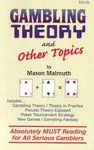 Gambling Theory and Other Topics by Mason Malmuth (1990, Paperback)