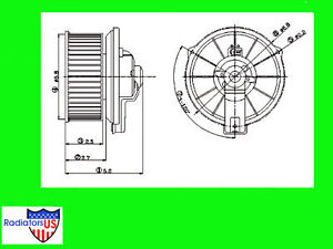 1998 Honda civic heater blower motor #2