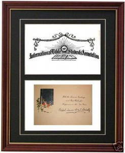Watchtower I.B.S.A. Christmas Card Watch Tower Jehovah | eBay