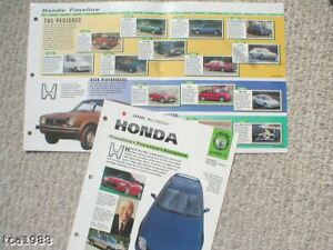 Honda car history timeline #5