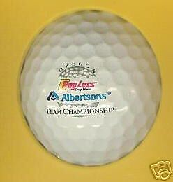 Ball-TEAM-CHAMPIONSHIP-PAYLESS-ALBERTS-Logo-Golf-Balls