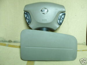 2002 Nissan pathfinder airbags