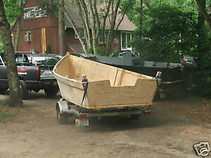 Details about Lady Bug Boats 18 ft Commercial Plywood Skiff Plans