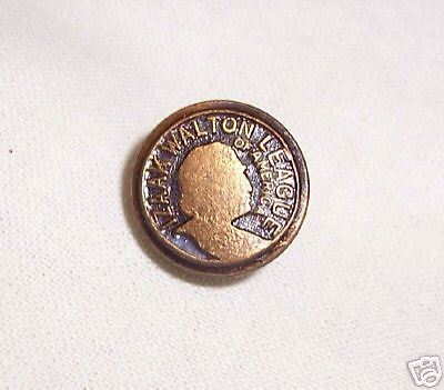 VINTAGE IZAAK WALTON LEAGUE OF AMERICA SCREW ON PIN  