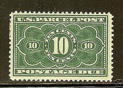 SCOTT JQ4 MH F/VF   10c 1913 PARCEL POST POSTAGE DUE  