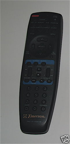 EMERSON REMOTE CONTROL 6711R2N010B FOR DVD PLAYER  