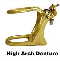 DENTAL ARTICULATOR BRASS DENTURE HIGH ARCH Box Of 6  