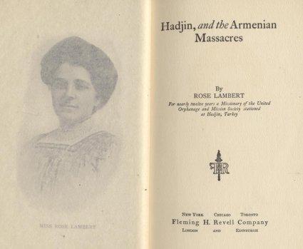 HADJIN 1909 * ARMENIAN MASSACRES Massacre ARMENIA GENOCIDE 1911 