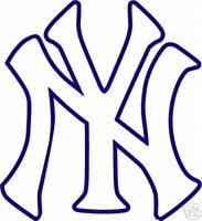 NEW YORK YANKEES Logo NY * Window WALL STICKER * Vinyl Car DECAL * ANY