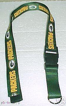 Green Bay Packers Lanyard Badge Holder BONUS NEW  