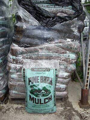 FULL PALLET 44 BAGS 3 CF AMERISCAPE PINE BARK MULCH  