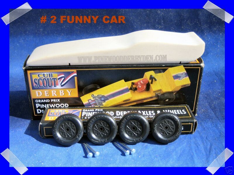 PRE CUT PINEWOOD DERBY KITS (C) 13 STYLES TO PICK FROM  