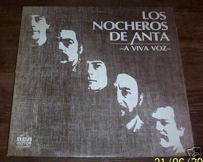 LOS NOCHEROS DE ANTA a viva voz ARG FOLK NM LP  