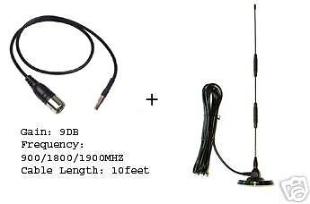 O2 Xda Exec Qtek 9000 MDA Pro external antenna& adapter  