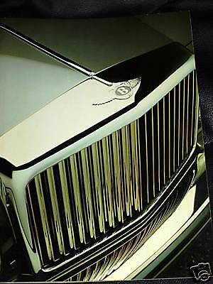 BENTLEY EIGHT MULSANNE S TURBO R CONTINENTAL 1987  