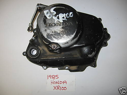 1985 HONDA XR100 XR 100   CLUTCH COVER  