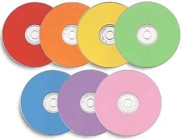 100 Pak 48X PRODISC =COLOR THERMAL/DIAMOND= 80 Min CDRs  