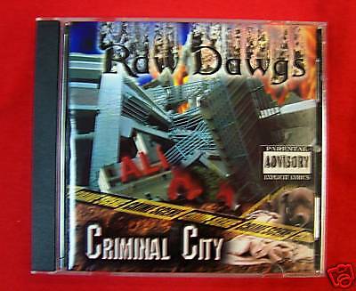 Raw Dawgs Criminal City Texas Rap CD  