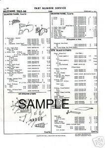 1970 Ford parts list #10