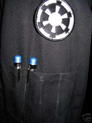 Cosplay Star Wars imperial tie fighter pilot code cylinders costume 