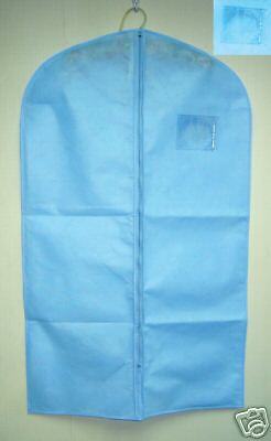 Breathable Non Woven Garment Bag Light Blue NEW 40  