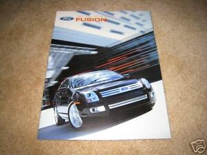 2006 Ford fusion brochure #2