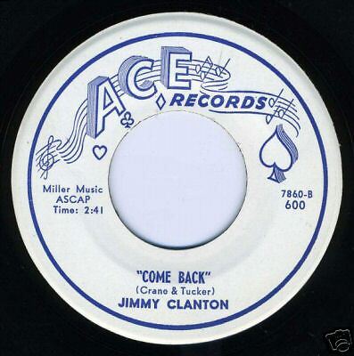  Jimmy Clanton 45 Wait Come Back Ace 600 Mint