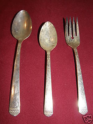 PIECE ONEIDA Rogers1881 flatware SURF CLUB circa 1938  