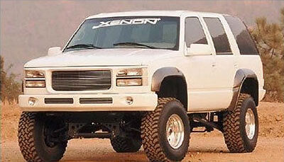 95 99 Chevrolet Tahoe GMC Yukon 4 Door Xenon Urethane 3 Fender Flares 