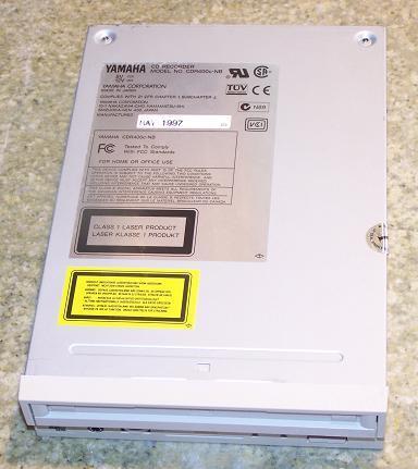 Yamaha CDR400C 4x SCSI Caddy CD Recorder Drive  