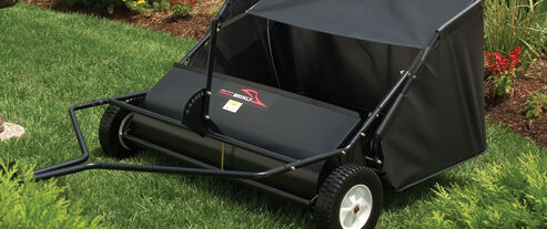 NEW LAWN SWEEPER, 15 CU. FT. CAP. ,42 WORKING WIDTH  