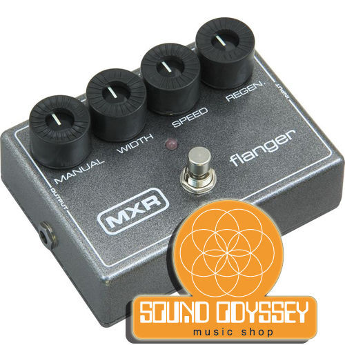 MXR M 117R Flanger Dunlop Guitar Effects Pedal + Xtras  