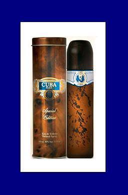 NIC CUBA BLUE COLOGNE MAN 3.3 OZ SPRAY SPECIAL EDITION  