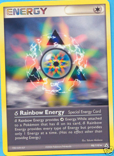 POKEMON RAINBOW ENERGY Delta (EX HOLON PHANTOMS)  