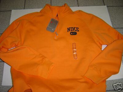 NEW MENS NIKE ORANGE SWEATSHIRT SIZE L $50  