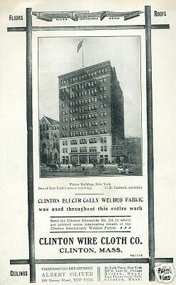 1905 Antique Ad FISHER BUILDING New York City NY  