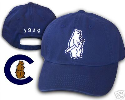 Chicago Cubs Hat MLB Licensed Throwback Cooperstown  