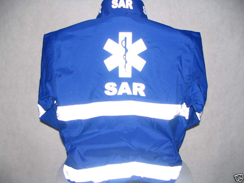 SAR/EMS, Search And Rescue Jacket, SAR, Reflective LG  