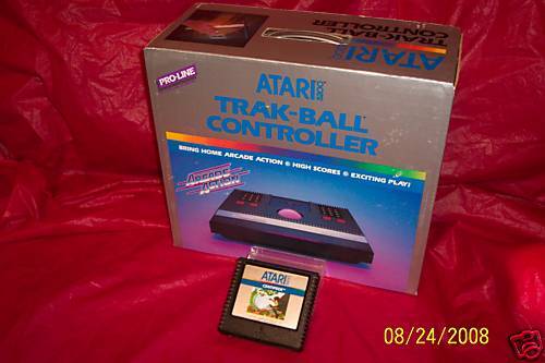 ATARI 5200 TRAK BALL NIB MODEL# CX53  