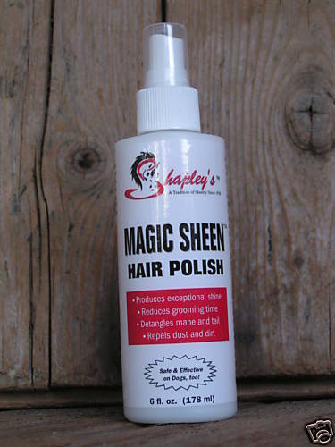 Shapleys MAGIC SHEEN Horse~Donkey~Dog Show Ring Spray  