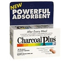 charcoal plus dietary supplement tablets 36 ea