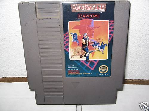 GUNSMOKE GUN SMOKE   RARE   Nintendo Nes game 13388110094  