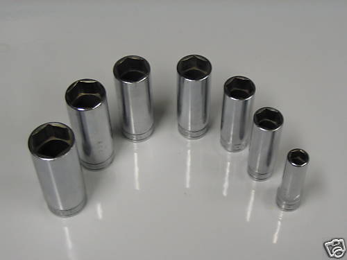 SNAP ON (DEEP WELL) FLANK DRIVE SOCKET SET (SFS SERIES)  