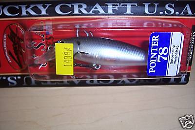 LUCKY CRAFT POINTER 78SP (GHOST TENN SHAD) 5% OFF ALL  